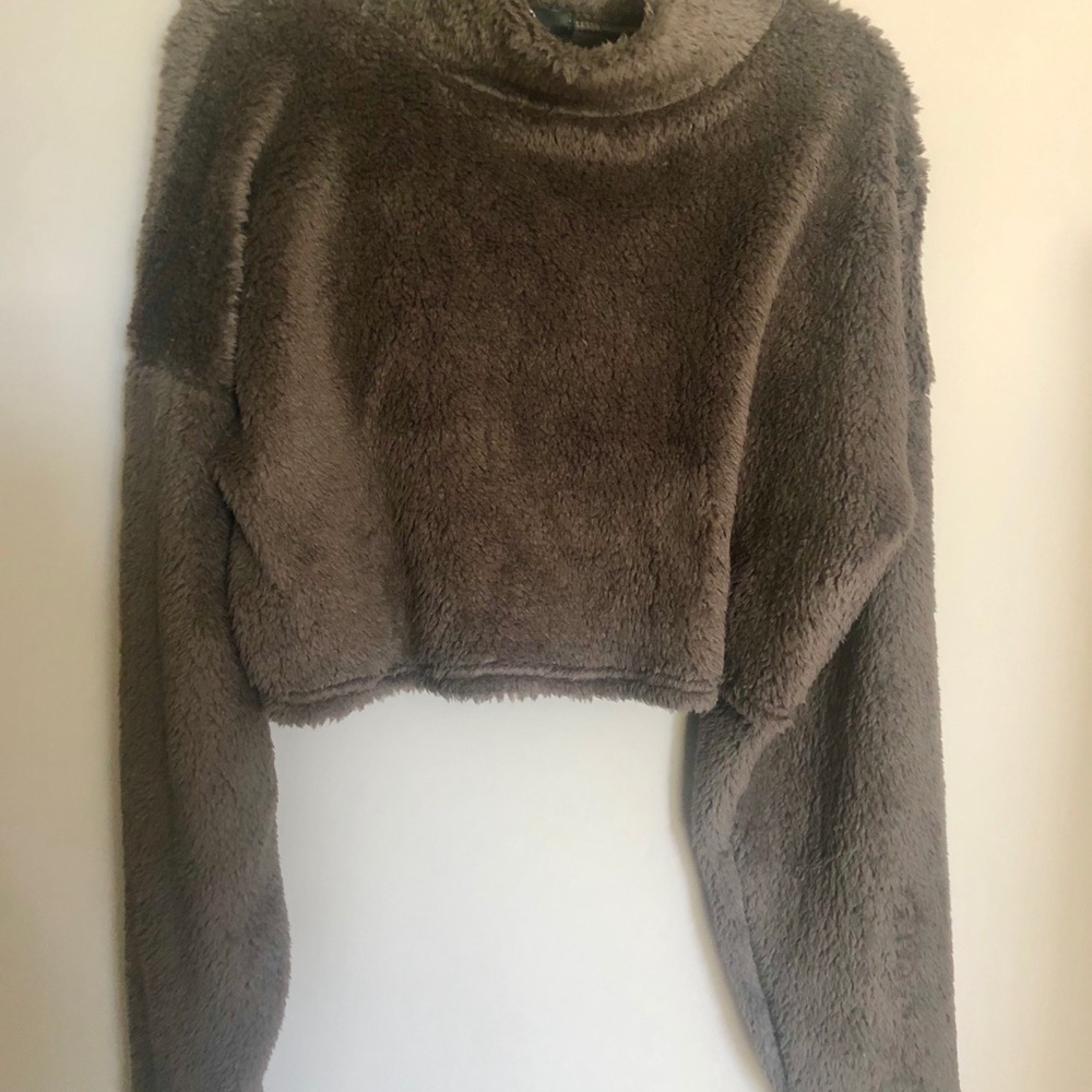 NWT Missguided Cropped Teddy - Picture 3 of 3